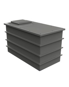 2501 Litre GRP One Piece Water Tank - Insulated