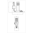 DAB 1 KVC AD 75/50 M Single Pump Booster Set