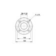 Grundfos 2 1/2" BSP PN10/16 Flange Kit