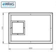 2272 Litre GRP One Piece Water Tank - Insulated