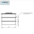2272 Litre GRP One Piece Water Tank - Insulated