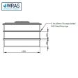 3750 Litre GRP One Piece Water Tank - Insulated *Call for Quote*