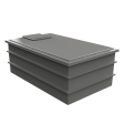 3750 Litre GRP One Piece Water Tank - Insulated *Call for Quote*
