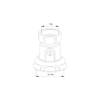 Grundfos 22mm Isolating Valve