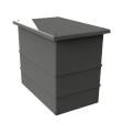 650 Litre GRP One Piece Water Tank - Insulated