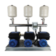 2" Three Pump Booster Set (Mid Curve Duty 180 L/Min @ 5Bar)