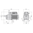 Calpeda META L Self Priming Pressure Boosting System with Integrated Control (1 Phase)