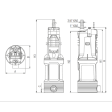 DAB Divertron 650 A Electronic Submersible Pump (with float)