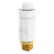 Flamco Flexvent 1/2 White (with bubble breaker) Automatic Air Vent