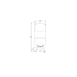 Grundfos GT-U 80 Litre Potable Expansion Vessel - 16 Bar