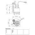 Lowara DOC3/A GW Submersible Pump with Magnetic Float Switch (110V)