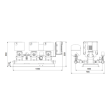 Grundfos Hydro Multi-E 3 CRIE 3-4 Three Pump Booster Set
