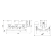 Grundfos Hydro Multi-E 3 CRIE 10-9 Three Pump Booster Set