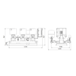 Grundfos Hydro Multi-E 3 CRIE 20-1 Three Pump Booster Set
