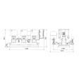 Grundfos Hydro Multi-E 3 CRIE 20-2 Three Pump Booster Set