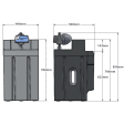 Pedrollo Powertank 125ltr Compact Variable Speed