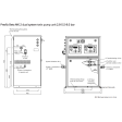 Lowara Presfix Beta 255 Dual System Pressurisation Unit (max F/P 5.5 bar)
