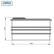 2272 Litre GRP Two Piece Water Tank - Insulated