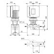 Grundfos TPE 32-250/2-A-F-A-BQQE Variable Speed Single Stage In-Line Pump
