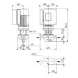 Grundfos TPE 40-270/2-A-F-A-BQQE Variable Speed Single Stage In-Line Pump
