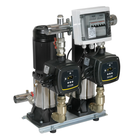 DAB 2 KVC AD 30/80M Twin Pump Booster Set