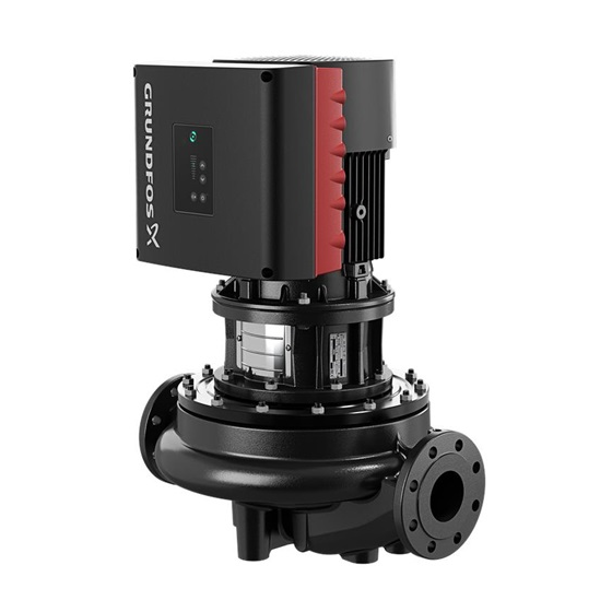 Grundfos TPE 32-230/2-A-F-A-BQQE Variable Speed Single Stage In-Line Pump
